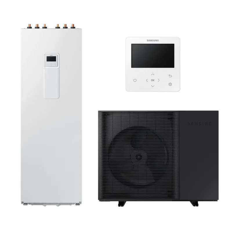 Árengedmény Samsung Mono ClimateHub R290 hőszivattyú 16 kW + 260l-es tartály + vezetékes szabályzó, 3 fázis (MCH-R290-16-2-3)