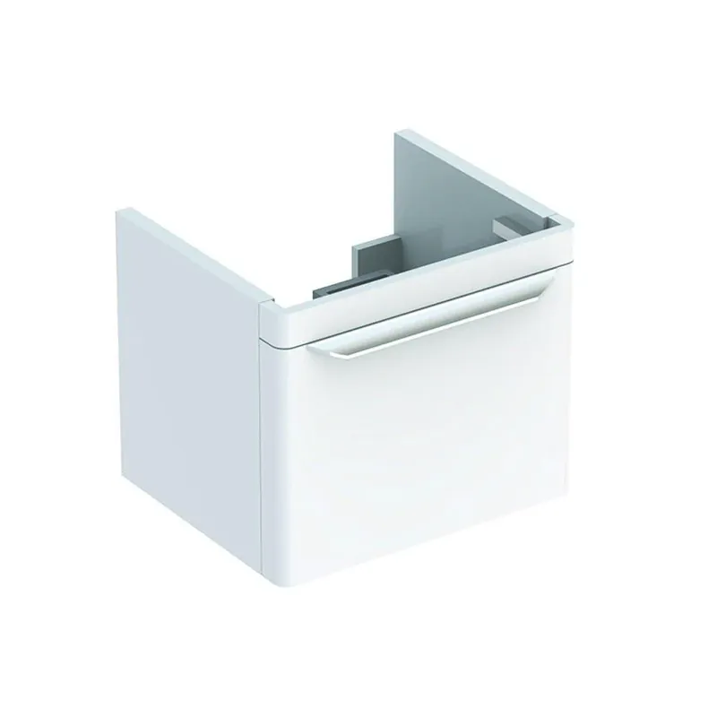 Geberit myDay alsó szekrény mosdóhoz, egy fiókkal, 49.5x41x43cm, fehér színű/magasfényű lakkozott (Y824060000) Biztonságos fizetés