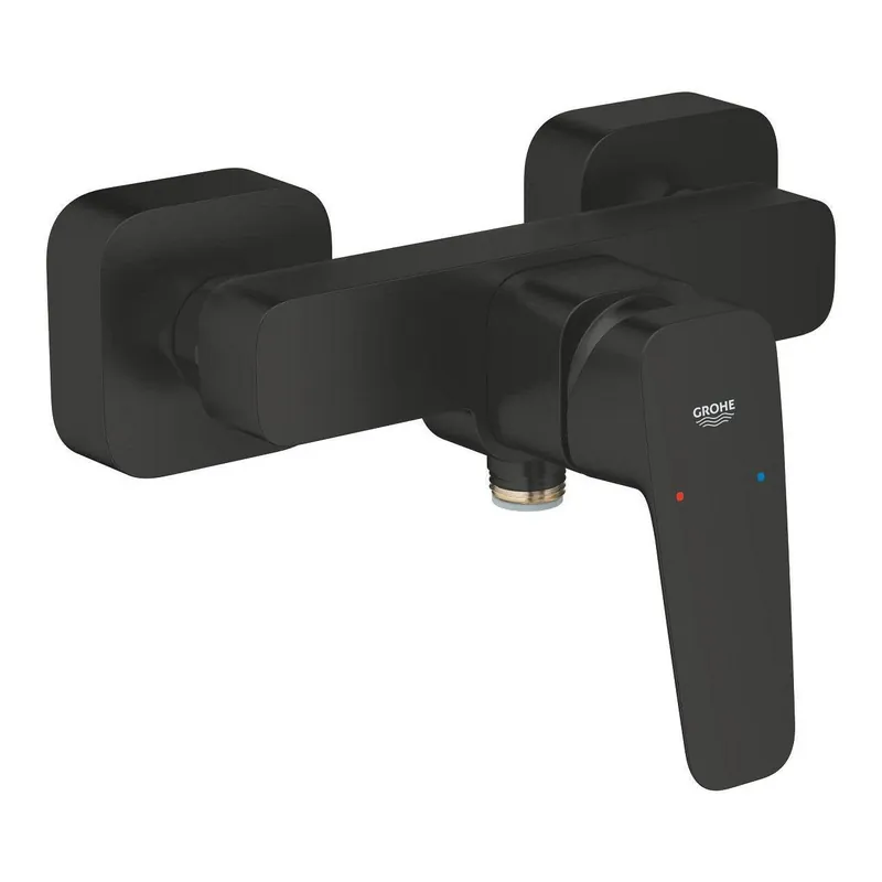 Akció Grohe Cubeo zuhany csaptelep, zuhanyszett nélkül, matt fekete (1018242430)