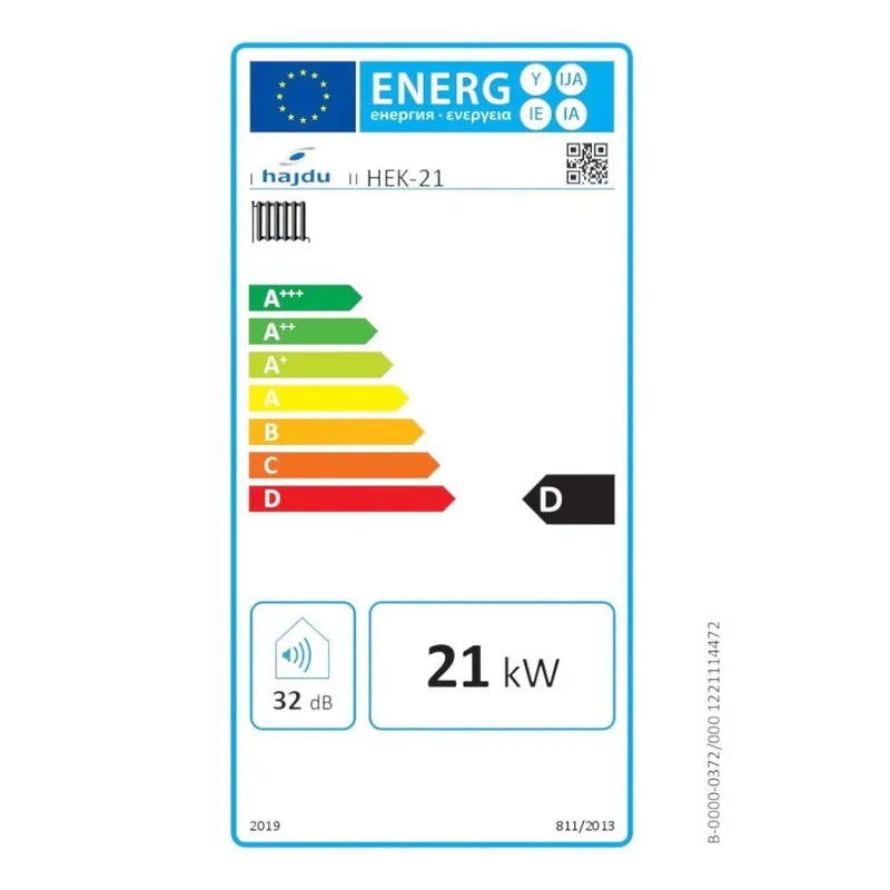 Expressz kézbesítés Hajdu HEK-21 elektromos kazán 21kW (2245233200)