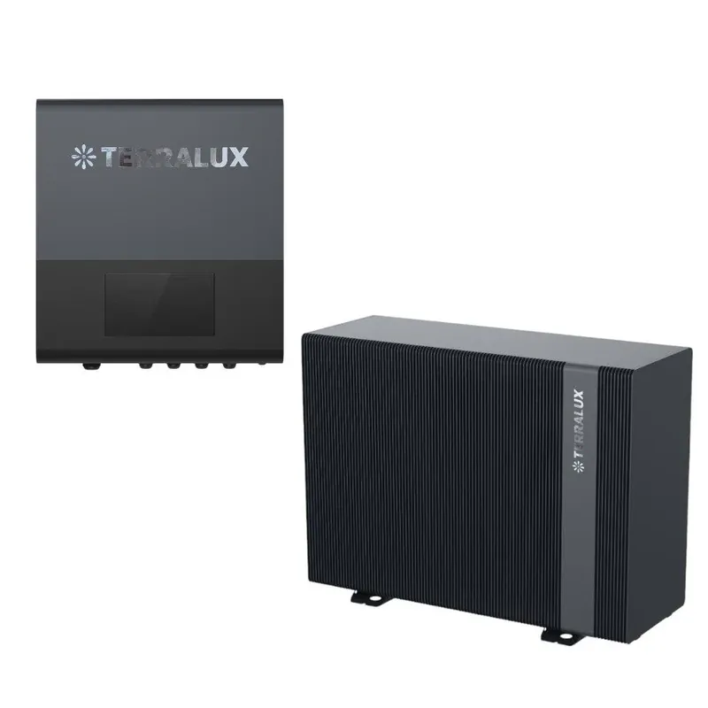 Rendeld meg most TERRALUX Hi-Master V 13 monoblokkos hőszivattyú szett,R290, 1fázis, 13,45kW+CM10 vezérlő modul (NE-F130+VEZ)