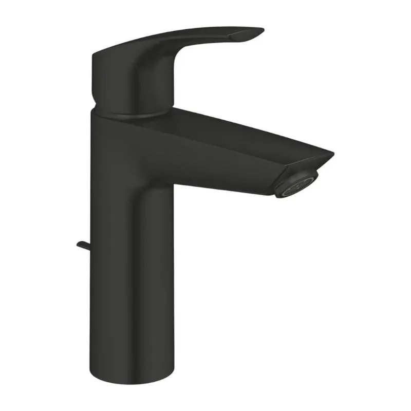 Grohe Eurosmart mosdó csaptelep, M-es méret, húzórudas leeresztőgarnitúra, matt fekete (233222433) Népszerű