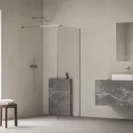 Gyors szállítás Ravak Walk In Wall Air - 110 zuhanykabin krómhatású +transparent, merevítővel (GW9WD0C00Z1C)