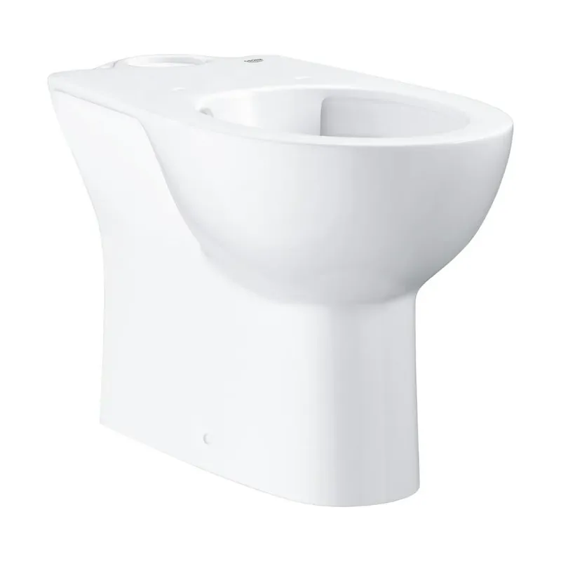 Kedvezmény Grohe Bau Ceramic WC csésze, álló, monoblokkos, mély öblítéses, alsós, perem nélküli, falhoz szer. (39429000)