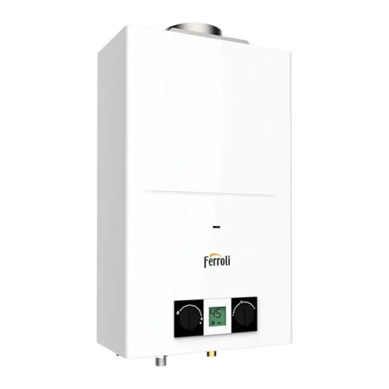 FERROLI Pegaso ECO 11 GN gáz vízmelegítő, átfolyós, kéménybe köthető, 11 liter (7GCC1MKAA) Biztonságos vásárlás