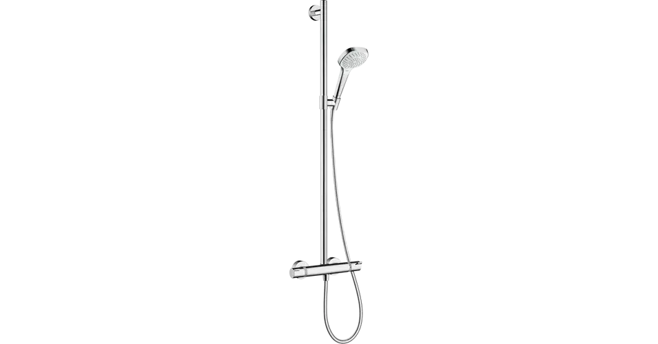 Árengedmény HANSGROHE Croma Select E SemiPipe Multi termosztáttal, fehér/króm