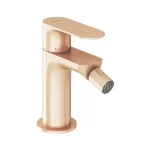 Újdonság RAVAK Eleganta álló bidécsaptelep 130 mm, leeresztő nélkül, szálcsiszolt rose gold
