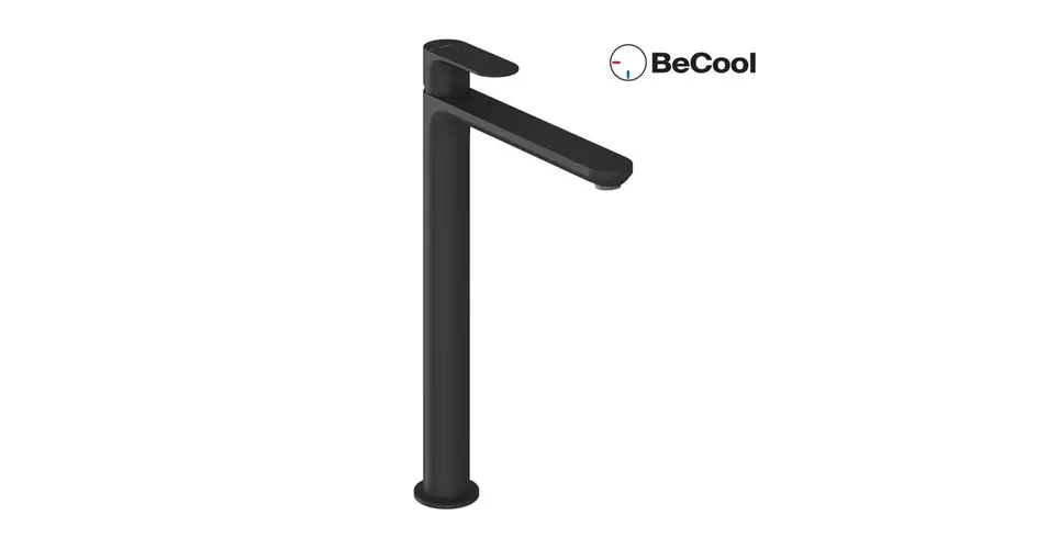 RAVAK Eleganta álló mosdó csaptelep 335 mm BeCool, matt fekete Expressz kézbesítés