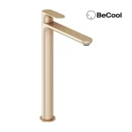 Kedvezményes ár RAVAK Eleganta álló mosdó csaptelep 335 mm BeCool, szálcsiszolt rose gold