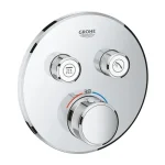 GROHE Grohtherm SmartControl termosztát falsík mögötti telepítéshez, 2 fogyasztóra Csak ma
