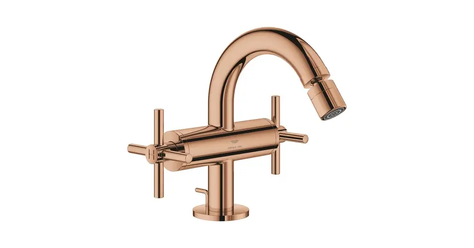 Azonnali szállítás GROHE Atrio egylyukas bidécsap 1/2", warm sunset
