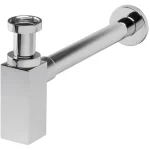 FERRO Quadro szögletes búraszifon G5/4"×32 mm, króm Outlet