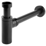 FERRO hengeres búraszifon G5/4"×32 mm, fekete Utolsó esély
