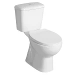 Olcsóbb AQUALINE Manuel monoblokkos WC, alsó kifolyású, duálgombos öblítőmechanikával