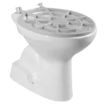 Vásárlói kedvenc AQUALINE álló WC, alsó kifolyású, felhajtható mosogatóráccsal