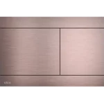 ALCA Flat nyomólap a falsík alatti szerelési rendszerekhez, Red gold-szálcsiszolt matt Népszerű