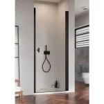 Outlet RADAWAY Nes Black DWJ I fekete zuhanyajtó