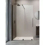 Utolsó esély RADAWAY Furo Black Walk-In zuhanyfal