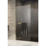 RADAWAY Modo New Gold II Walk-in zuhanyfal törölközőtartóval Szuper ajánlat