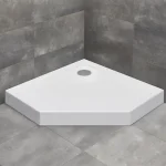 RADAWAY Doros PT Compact ötszögletű akril zuhanytálca Újdonság