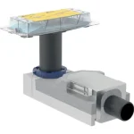 GEBERIT beépítőkészlet CleanLine sorozatú zuhanyfolyókákhoz, az összefolyónál 90-220 mm esztrichmagassághoz Olcsóbb