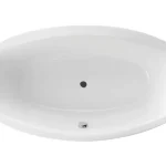 M-ACRYL Oval különleges akril kád Prémium