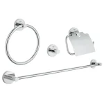 GROHE Essentials Mester fürdőszobai kiegészítő készlet 4 az 1-ben Expressz szállítás