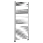 AQUALINE Alya íves fürdőszobai radiátor, 600×1420 mm, króm Nézd meg most