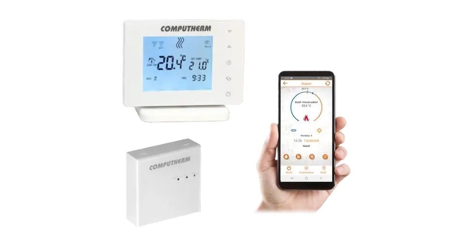 COMPUTHERM E400RF Wi-Fi termosztát Újdonság
