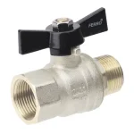 FERRO Herkules V17 típusú gömbcsap pillangókarral 1/2" fix KB PN40 Ne maradj le