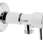 FERRO kerámiabetétes szelep takarórozettával és fém kezelőkarral 1/2"×1/2" Gyors kiszállítás