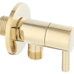 FERRO sarokszelep, arany színű 1/2"×1/2" Árcsökkenés