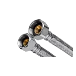 Kedvezmény INVENA acélborítású flexibilis bekötőcső 1/2"×3/8" BB 60 cm