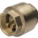 Expressz kézbesítés Visszacsapó szelep réz tányérral, 5/4" BB