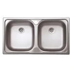 Evido Flex Duo rozsdamentes mosogató 780x435mm Nézd meg most