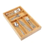 Végkiárusítás Evőeszköztartó 210-29 Bambusz 290-484x465mm Barna