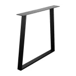 Asztalláb Trapéz 710x780mm Fekete Strong Végkiárusítás
