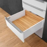 Gyors kiszállítás Fiókcsúszó FDS-PRO 18 C Push Open Duplafalú fiókoldal 500mm Fehér