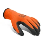 Munkakesztyű Latex bevonattal Handy - L - Narancs Prémium