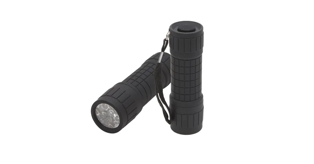 LED-es elemlámpa - 9 LED - 9,5 cm Szuper akció