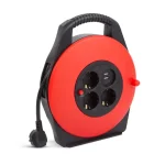 Kiárusítás Kábeldob műanyag tartóval - 3 x 1,5 mm² - 2 x USB - 10 m