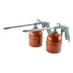 Olajpermetező pisztoly készlet - pneumatikus - 10 BAR - 900 ml - 1/4" - 2 db-os készlet Akció