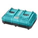 TOTAL Lítium-ion akkumulátor töltő 2 portos 4,0Ah - 20V/P20S - Industrial Gyors szállítás