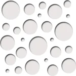 Azonnal elérhető Perforált lemez Laccato-Hdf SODA perforációval Krono 101 Fehér 1400x510x3mm