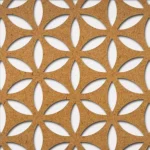 Perforált lemez Grezzo natur Hdf HANNA perforációval 1520x605x3mm Vásárlói kedvenc