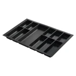 Evőeszköztartó Classico Kristall softTouch 80 (722x474 mm) fekete Népszerű