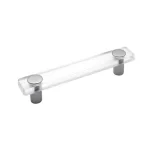 Biztonságos fizetés Fogantyú 8119-126 96mm Áttetsző
