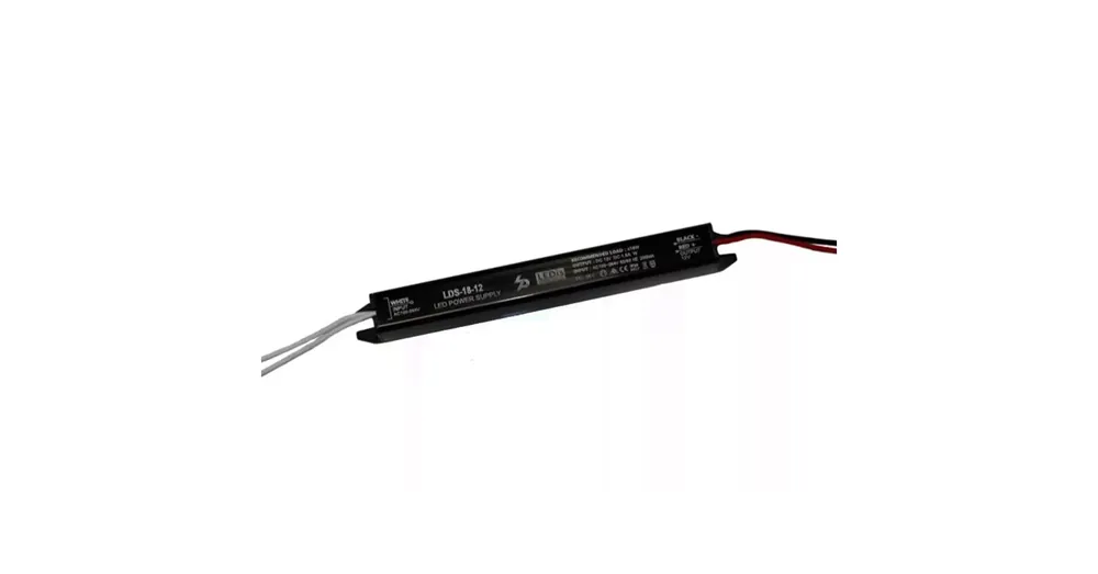 Outlet Led transzformátor SLIM 12V/1,5A 18W 166x18x18mm