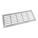 Szellőzőrács 100x250mm Nemesacél imitáció Nézd meg most