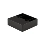 Szekrényláb 20mm Fekete matt ART-724 Expressz szállítás